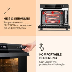 VaporChef Dampfbackofen 230 °C 24 L Drehregler EEK A -Küchengeräte 10036174 de 0004 logo