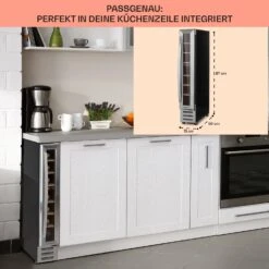 Vinovilla 7 Built-in Uno Einbau-Weinkühlschrank Glas Edelstahl 12 Vinovilla 7 Built-in Uno Einbau-Weinkühlschrank Glas Edelstahl -Küchengeräte 10036179 DE 0006 usp
