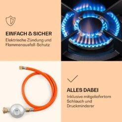 Goldflame Gaskochfeld 1 Wokbrenner Glaskeramik -Küchengeräte 10036336 de 0005 logo