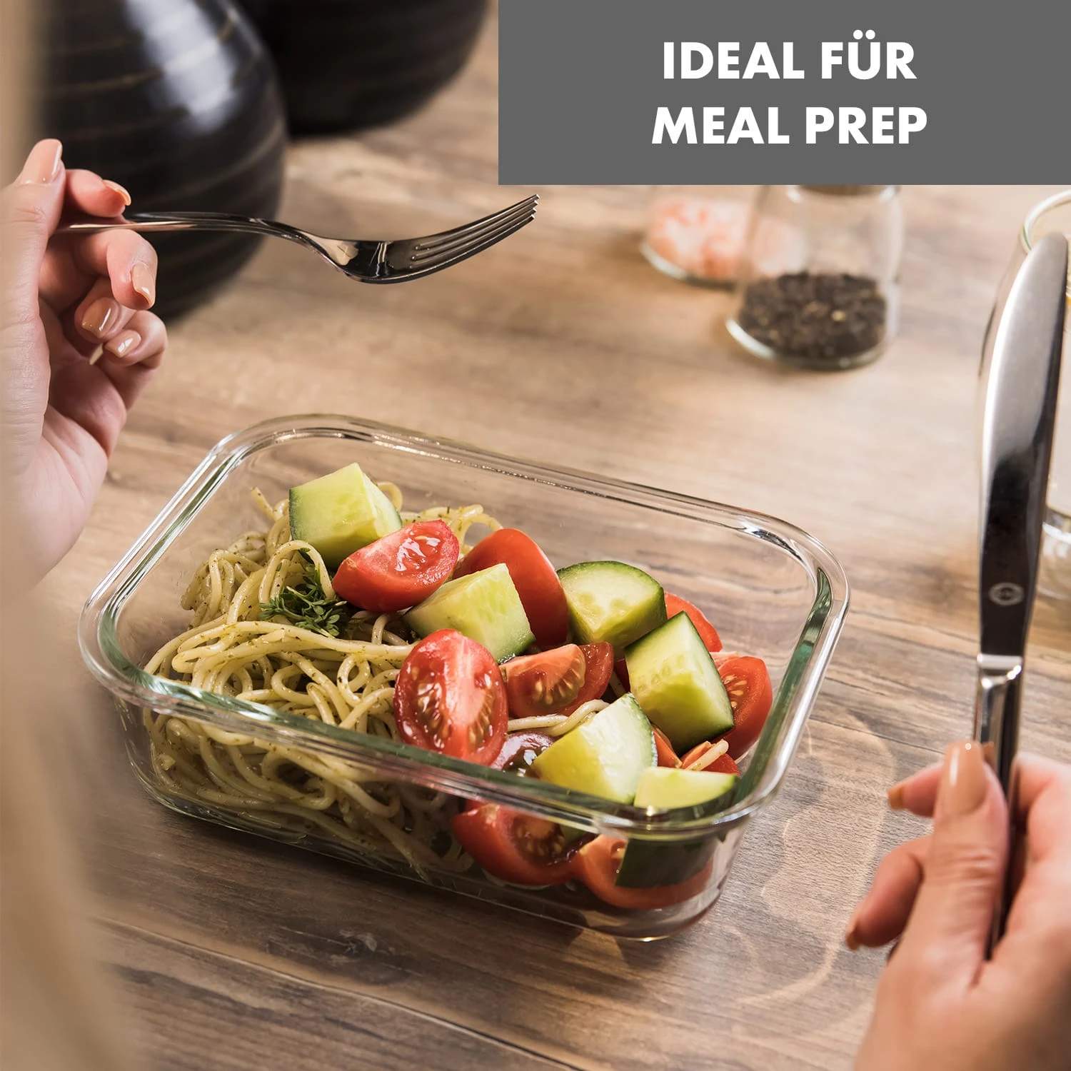 Glaswerk Jardine Frischhaltedosen 3er Set 640 1040 1520 Ml Borosilikatglas Deckel 4 Glaswerk Jardine Frischhaltedosen 3er Set 640 1040 1520 Ml Borosilikatglas Deckel – Bild 4