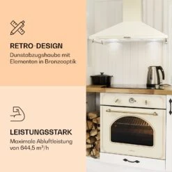 Victoria 90 Dunstabzugshaube 90cm Retro-Design 644,5m³/h 2 LED-Lampen -Küchengeräte 10036450 de 0003 logo