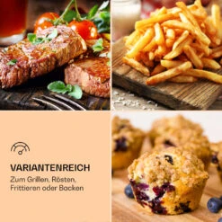 AeroVital Deluxe Heißluftfritteuse 1700W 5,4 Liter Edelstahl -Küchengeräte 10036476 de 0003 logo