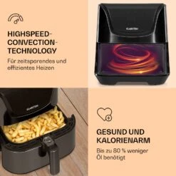 AeroVital Deluxe Heißluftfritteuse 1700W 5,4 Liter Edelstahl -Küchengeräte 10036476 de 0005 logo