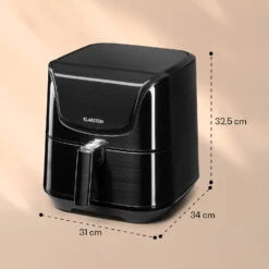 AeroVital Deluxe Heißluftfritteuse 1700W 5,4 Liter Edelstahl -Küchengeräte 10036476 yy 0007 logo