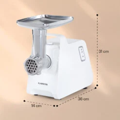 Mighty Mince Elektrischer Fleischwolf 500 - 1361 Watt 3 Lochscheiben 15 Mighty Mince Elektrischer Fleischwolf 500 - 1361 Watt 3 Lochscheiben -Küchengeräte 10036478 yy 0008 logo