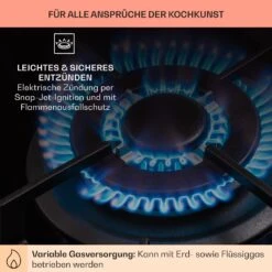 Alchemist 3 Gaskochfeld 3-flammig Aluminium-Brenner Glaskeramik -Küchengeräte 10037804 de 0005 usp