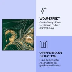 Wonderwall Air Art Smart Infrarotheizung Wirbel 60x60cm 350W -Küchengeräte 10037821 de 0006 logo