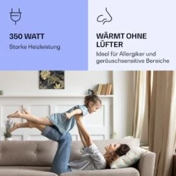 Wonderwall Air Art Smart Infrarotheizung Schwarze Blume 60x60cm 350W -Küchengeräte 10037829 de 0005 logo