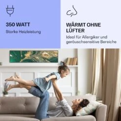 Wonderwall Air Art Smart Infrarotheizung Wirbel 120x30cm 350W -Küchengeräte 10037843 de 0005 logo