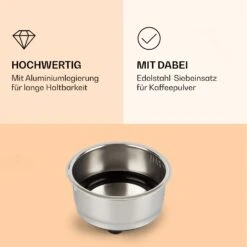 Passionata Espressomaker Siebträger Aluminiumlegierung Zubehör 6 Passionata Espressomaker Siebträger Aluminiumlegierung Zubehör -Küchengeräte 10037856 de 0003 logo