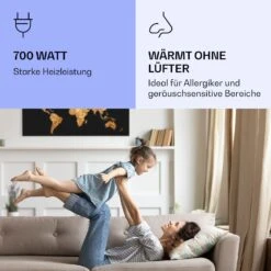 Wonderwall Air Art Smart Infrarotheizung Goldene Karte 120x60cm 700W -Küchengeräte 10037874 de 0005 logo