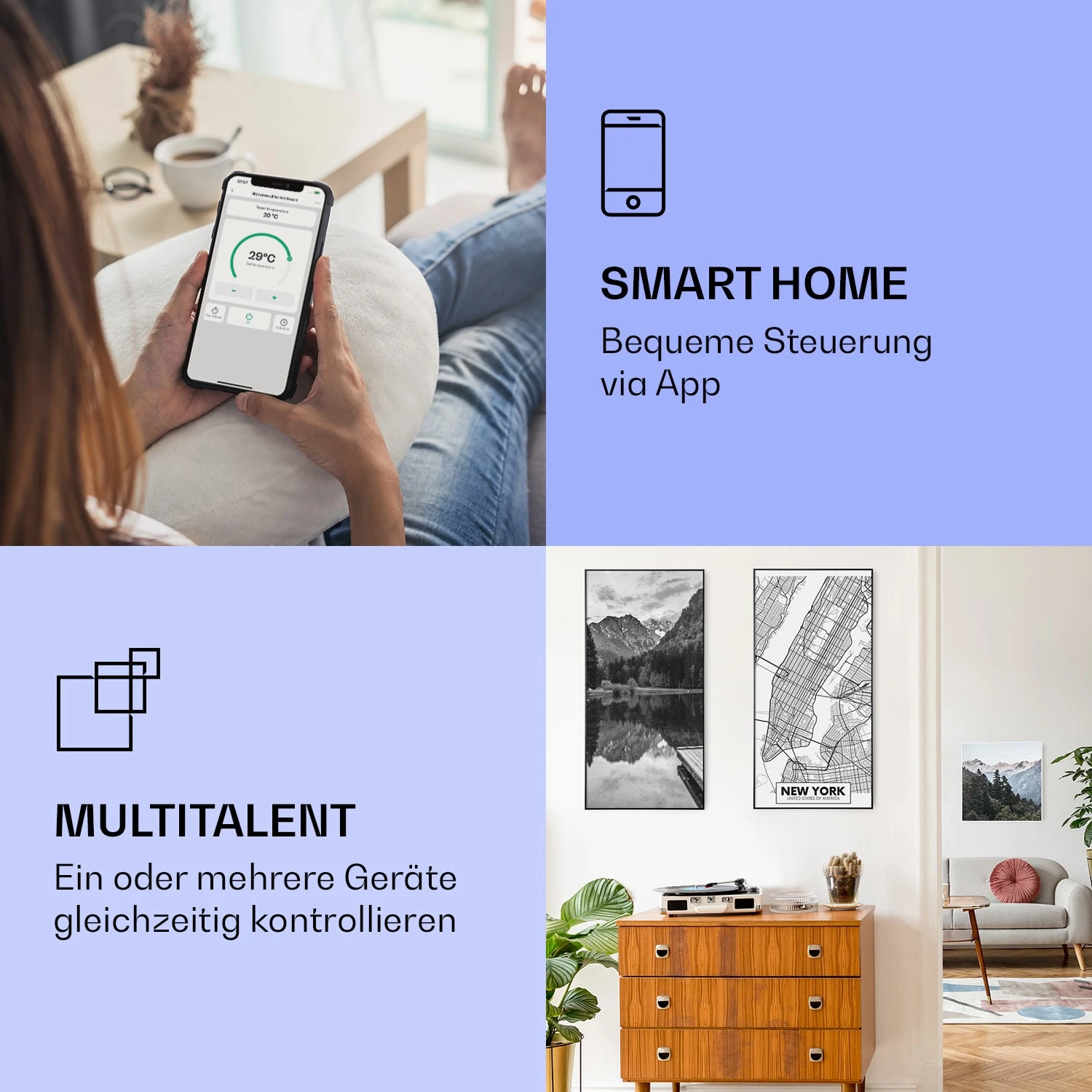 Wonderwall Air Art Smart Infrarotheizung Map New York 60x120cm 700W 2 Wonderwall Air Art Smart Infrarotheizung Map New York 60x120cm 700W – Bild 2