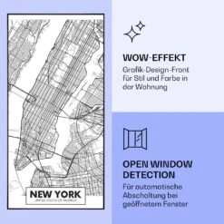 Wonderwall Air Art Smart Infrarotheizung Map New York 60x120cm 700W 13 Wonderwall Air Art Smart Infrarotheizung Map New York 60x120cm 700W -Küchengeräte 10037887 de 0006 logo