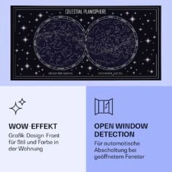 Wonderwall Air Art Smart Infrarotheizung Himmelskarte 120x60cm 700W -Küchengeräte 10037891 de 0006 logo
