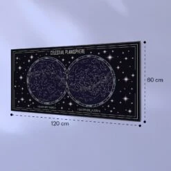 Wonderwall Air Art Smart Infrarotheizung Himmelskarte 120x60cm 700W -Küchengeräte 10037891 yy 0007 logo