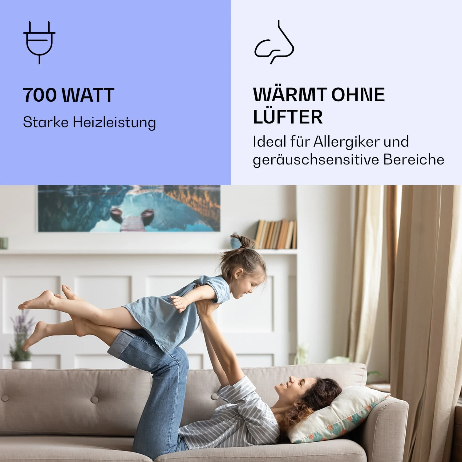 Wonderwall Air Art Smart Infrarotheizung See Horizontal 120x60cm 700W 5 Wonderwall Air Art Smart Infrarotheizung See Horizontal 120x60cm 700W – Bild 5