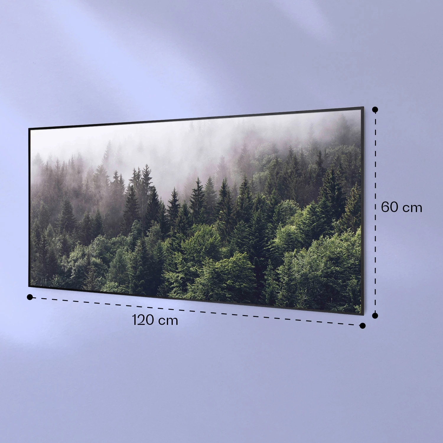 Wonderwall Air Art Smart Infrarotheizung Wald 120x60cm 700W 7 Wonderwall Air Art Smart Infrarotheizung Wald 120x60cm 700W – Bild 7
