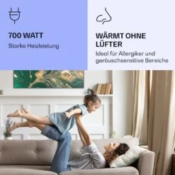 Wonderwall Air Art Smart Infrarotheizung Wirbel 120x60cm 700W -Küchengeräte 10037905 de 0005 logo