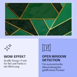 Wonderwall Air Art Smart Infrarotheizung Grüne Linie 120x60cm 700W 13 Wonderwall Air Art Smart Infrarotheizung Grüne Linie 120x60cm 700W -Küchengeräte 10037908 de 0006 logo