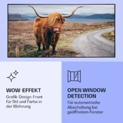 Wonderwall Air Art Smart Infrarotheizung Kuh 120x60cm 700W -Küchengeräte 10037923 de 0006 logo