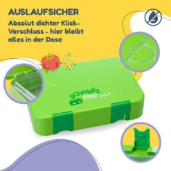Schmatzfatz Junior Lunchbox 6 Fächer 21,3 X 15 X 4,5 Cm (BxHxT) -Küchengeräte 10037941 de 0003 usp