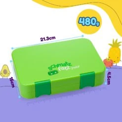 Schmatzfatz Junior Lunchbox 6 Fächer 21,3 X 15 X 4,5 Cm (BxHxT) -Küchengeräte 10037941 de 0008 usp