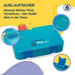 Schmatzfatz Junior Lunchbox 6 Fächer 21,3 X 15 X 4,5 Cm (BxHxT) -Küchengeräte 10037944 de 0003 usp