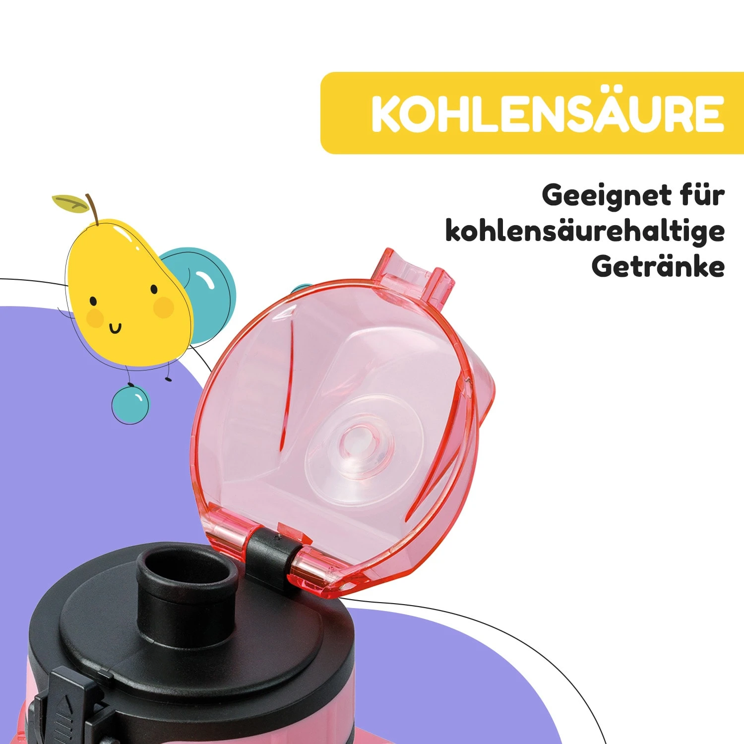 Schmatzfatz Trinkflasche Sportflasche 350 Ml 18 Cm Tritan 5 Schmatzfatz Trinkflasche Sportflasche 350 Ml 18 Cm Tritan – Bild 5