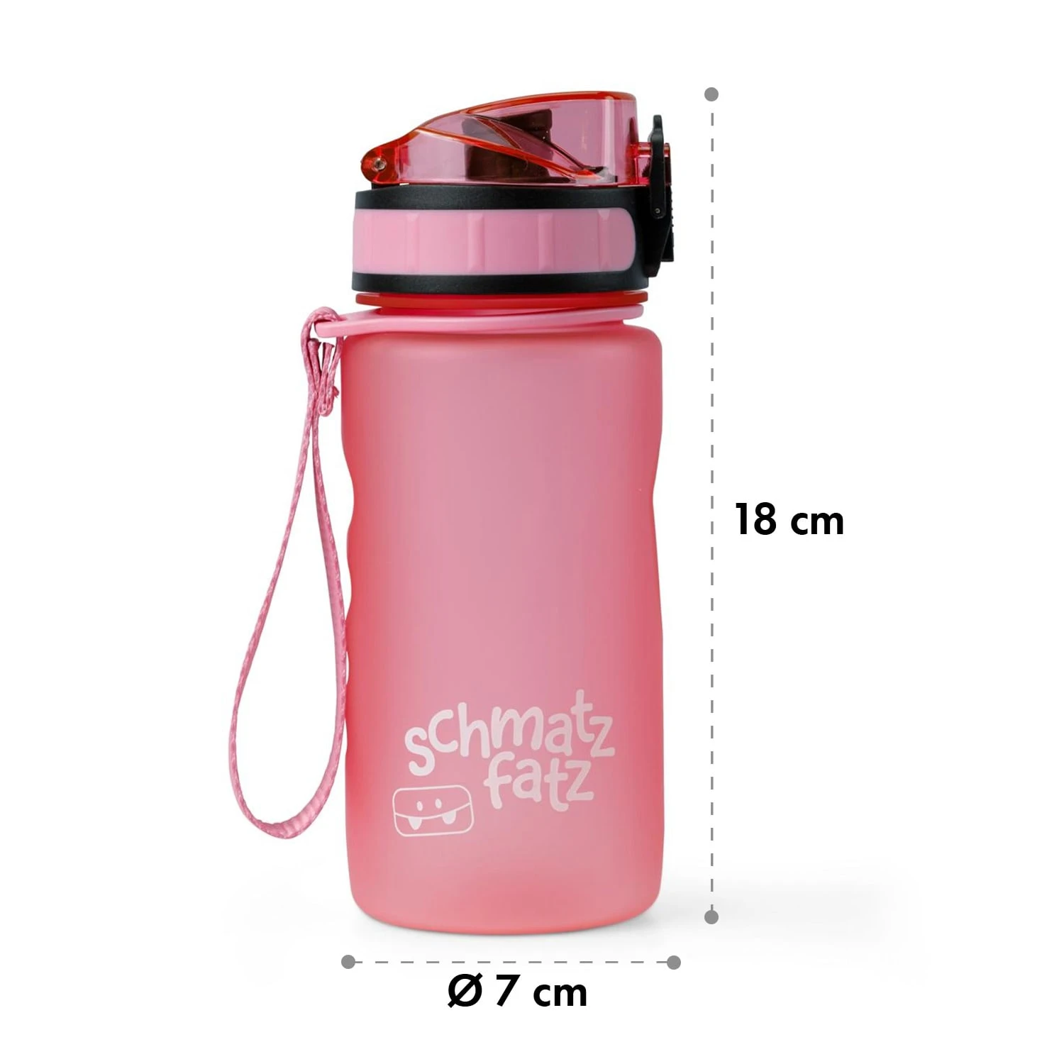 Schmatzfatz Trinkflasche Sportflasche 350 Ml 18 Cm Tritan 8 Schmatzfatz Trinkflasche Sportflasche 350 Ml 18 Cm Tritan – Bild 8