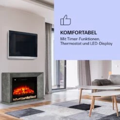 Crater Lake Elektrokamin 1900 W LED-Technik Fernbedienung -Küchengeräte 10037982 de 0004 logo