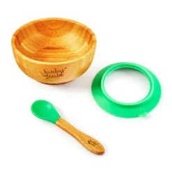Kindergeschirr Mit Bambusschale Und Löffel 400 Ml Inkl. Saugnapf Ø: 13,7 Cm 10 Kindergeschirr Mit Bambusschale Und Löffel 400 Ml Inkl. Saugnapf Ø: 13,7 Cm -Küchengeräte 10038058 yy 0005 logo