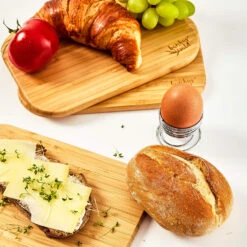 3er-Set Bambus-Frühstücksbrett 22 X 1,15 X 15 Cm (BxHxT) Pflegeleicht -Küchengeräte 10038063 yy 0006 logo