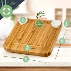 XXL-Käsebrett Schublade 34 X 4,5 X 34 Cm Käsebesteck Pflegeleicht -Küchengeräte 10038083 yy 0006 logo