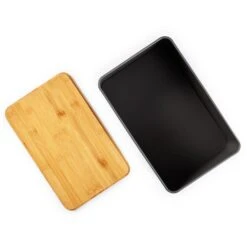 Stigby 2-in-1 Brotkasten Mit Schneidebrett Metallblech Bambus -Küchengeräte 10038084 yy 0003 logo