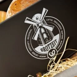 Stigby 2-in-1 Brotkasten Mit Schneidebrett Metallblech Bambus -Küchengeräte 10038084 yy 0004 logo