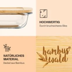 Aufschnittbox Mit Deckel 1 Liter 2er Set Glas Bambus Hitzebeständig 8 Aufschnittbox Mit Deckel 1 Liter 2er Set Glas Bambus Hitzebeständig -Küchengeräte 10038232 de 0003 logo