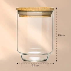 Gewürzgläser Bambusdeckel 10 Stück Je 150 Ml Luftdicht Stapelbar 13 Gewürzgläser Bambusdeckel 10 Stück Je 150 Ml Luftdicht Stapelbar -Küchengeräte 10038311 yy 0008 logo