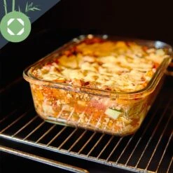 Glasbox Mit Bambusdeckel 2800 Ml Luftdicht Plastikfreie Aufbewahrung -Küchengeräte 10038314 yy 0006 logo