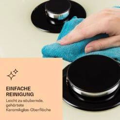 Victoria 5 Gaskochfeld 5-flammig Sabaf-Brenner Glaskeramik Retro-Look -Küchengeräte 10038377 de 0007 logo