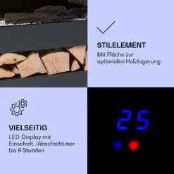 Studio Light & Fire 3 Smart Kamin 1000/2000W MDF WiFi-Steuerung -Küchengeräte 10038384 de 0004 logo