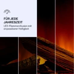 Studio Light & Fire 3 Smart Kamin 1000/2000W MDF WiFi-Steuerung -Küchengeräte 10038384 de 0006 logo