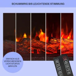 Studio Light & Fire 1 Smart Kamin 1000/2000W MDF WiFi-Steuerung 15 Studio Light & Fire 1 Smart Kamin 1000/2000W MDF WiFi-Steuerung -Küchengeräte 10038385 de 0008 usp