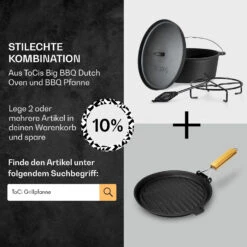 Galloway Dutch Oven 12.0 BBQ-Topf Gusseisen Größe XL / 12 Qt 13 Galloway Dutch Oven 12.0 BBQ-Topf Gusseisen Größe XL / 12 Qt -Küchengeräte 10038583 de 0007 usp