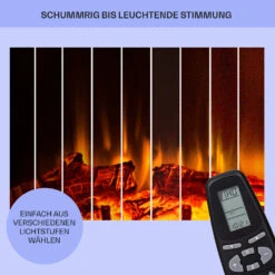 Loloru Elektrokamin Heizlüfter 900/1800W Wochentimer Fernbedienung 14 Loloru Elektrokamin Heizlüfter 900/1800W Wochentimer Fernbedienung -Küchengeräte 10038631 de 0007 usp