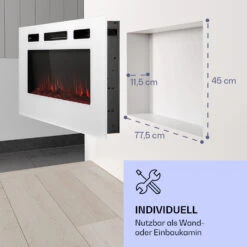 Galeras Elektrischer Wand- Und Einbaukamin 1800 W LED 3 Farben Timer 12 Galeras Elektrischer Wand- Und Einbaukamin 1800 W LED 3 Farben Timer -Küchengeräte 10038688 de 0005 logo