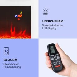 Galeras Elektrischer Wand- Und Einbaukamin 1800 W LED 3 Farben Timer 13 Galeras Elektrischer Wand- Und Einbaukamin 1800 W LED 3 Farben Timer -Küchengeräte 10038688 de 0006 logo