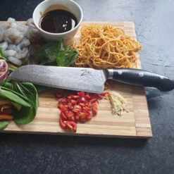 Executive-Plus Serie 7" Santokumesser 61 HRC Damaszenerstahl -Küchengeräte 10039011 de 0004 logo