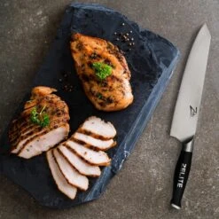 Comfort Pro Serie 9" Kiritsukemesser 56 HRC Edelstahl -Küchengeräte 10039029 yy 0004 logo