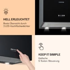 Monumenta Wandabzugshaube Aluminium 559m³/h LED EEK B -Küchengeräte 10039393 de 0005 logo