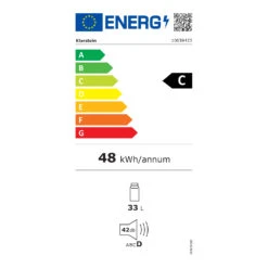 Beersafe M Crystal White Kühlschrank 33 Ltr 2 Böden Glastür Edelstahl 11 Beersafe M Crystal White Kühlschrank 33 Ltr 2 Böden Glastür Edelstahl -Küchengeräte 10039423 energy label